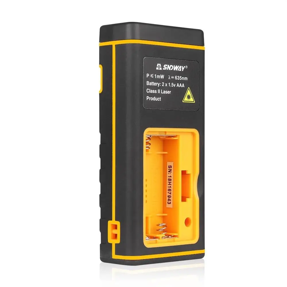 
SNDWAY SW-TG120 Handheld Portable Multi-functional laser distance meter 120m Accurate measurement 