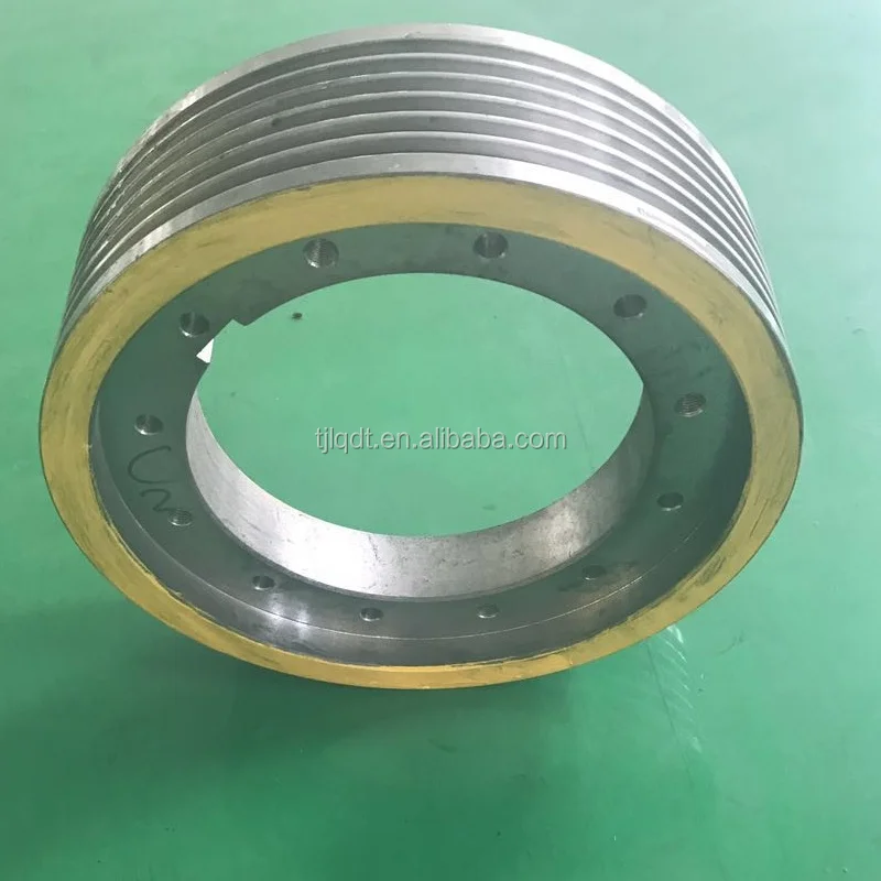 high quality environmental protection elevator wheel traction sheave of elevator parts