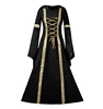Woman Victorian Irish Over Long Dress Cosplay Retro Gown Medieval Renaissance Costumes Long Dress