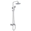 Wholesale dual handle bath rain shower set/shower mixer faucet