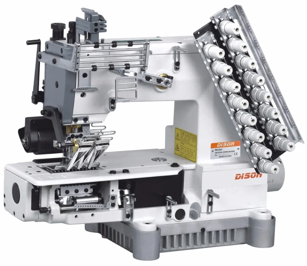 多针双链圆形缝纫机