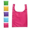 Reusable Travel Recycle Tote Bags Foldable to Save Space with Various Color Eco-Friendly, Lightweight, Strong & Durable