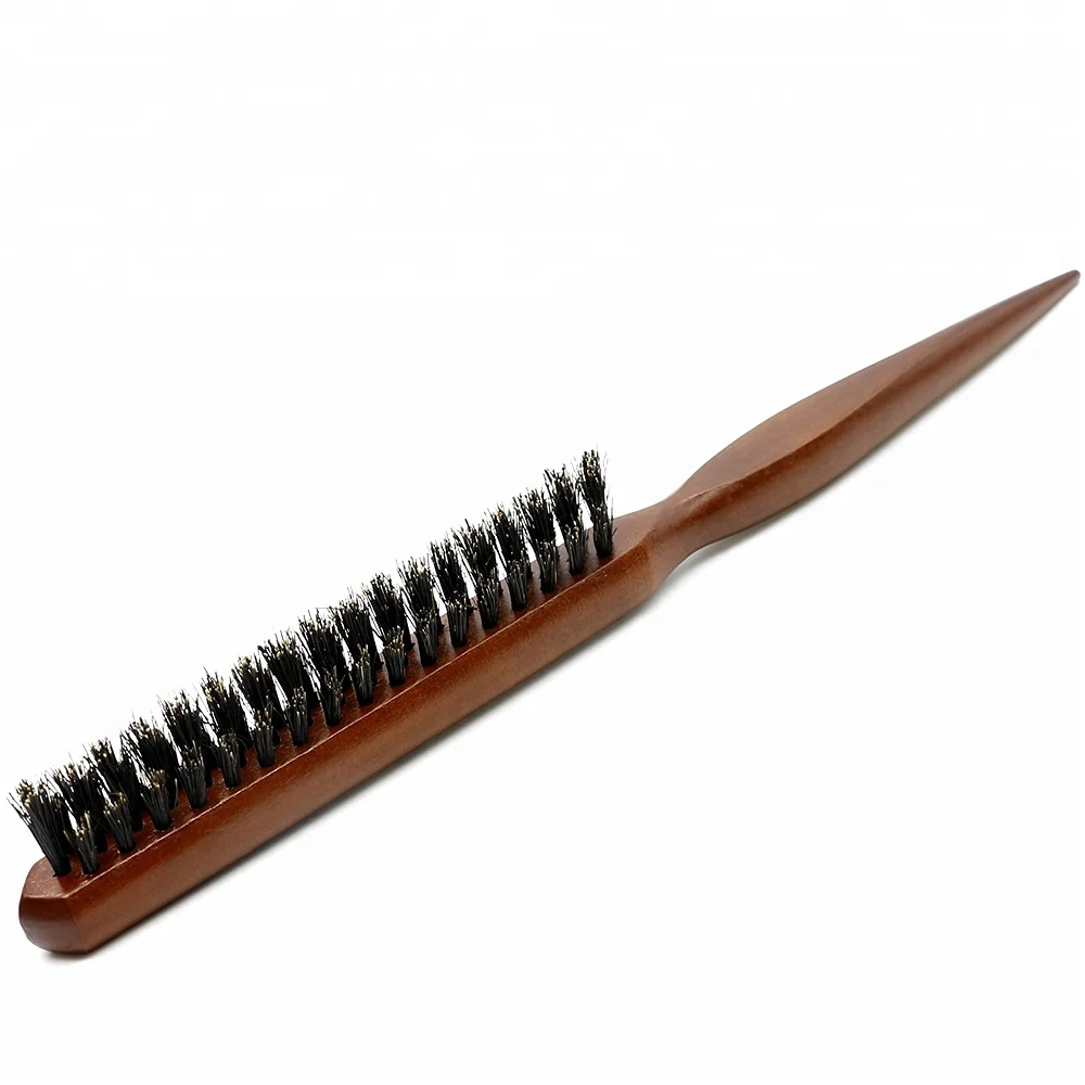 

Wholesale Slim Teasing Comb Brush Boar Bristle Hair Brush