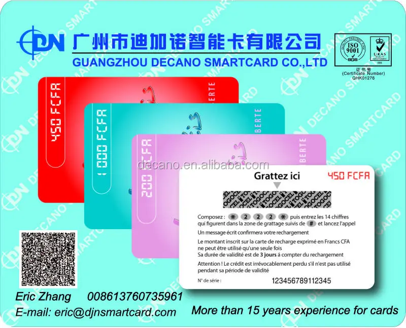 
Multi-pin Paper scratch card 