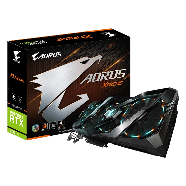 

GIGABYTE NVIDIA RTX2080Ti 11GB GDDR6 PCI-E 3.0 x 16 Gaming Graphics Card