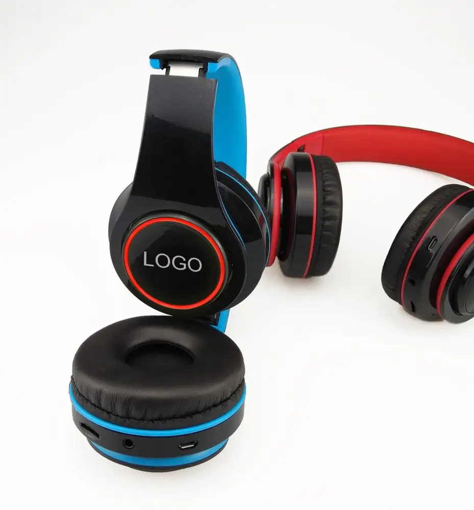 

Hands-free Fashion LED Light Logo Bluetoot Wireless Headset with High Quality