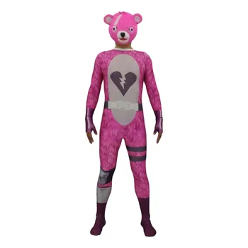 Fortnite Abrazo Lider De Equipo Mascara Y Traje Cosplay Juego - fortnite abrazo lider de equipo mascara y traje cosplay juego caliente medias adultos ninos