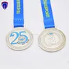 Kazakhstan Custom second place 2nd sport medal silver for Kazakhstan