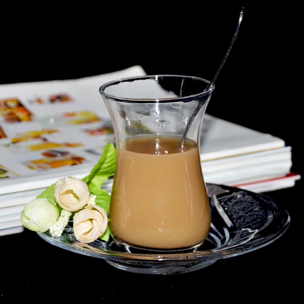 
Plain Turkish Tea Glass Cup 