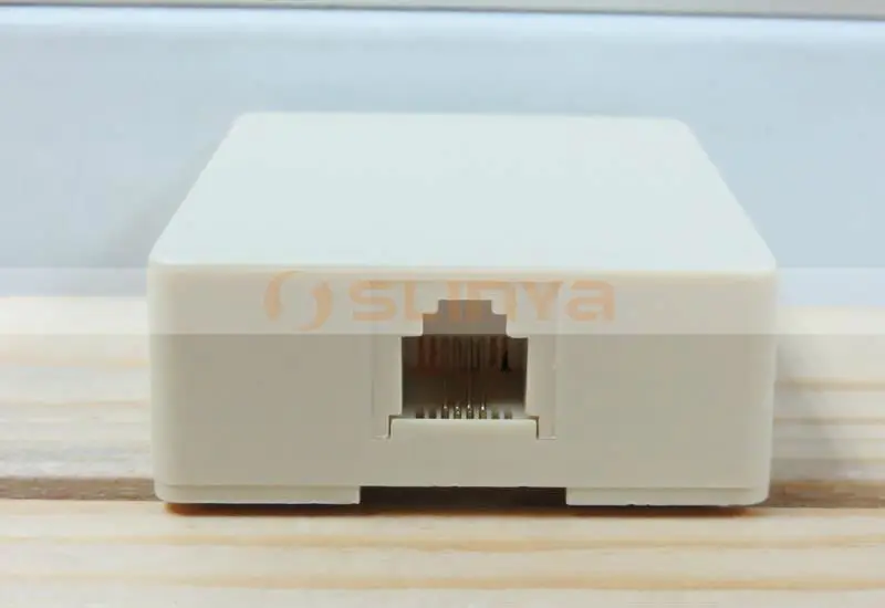Female Rj11 8p4c Wall Mount Modular Phone Jack Block Box Buy Phone
