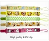 Wide and narrow nylon pacifier clip band with high quality KAM clip