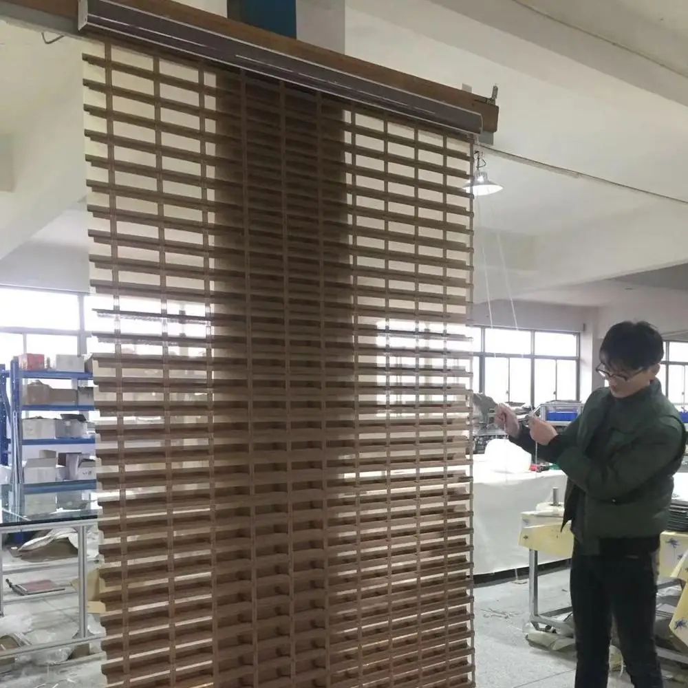 

HAOYAN factory price manual zebra blinds fabric