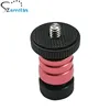 2018 hot selling metal small hot shoe camera 1/4 screw adapter for light stand tripod magic hand