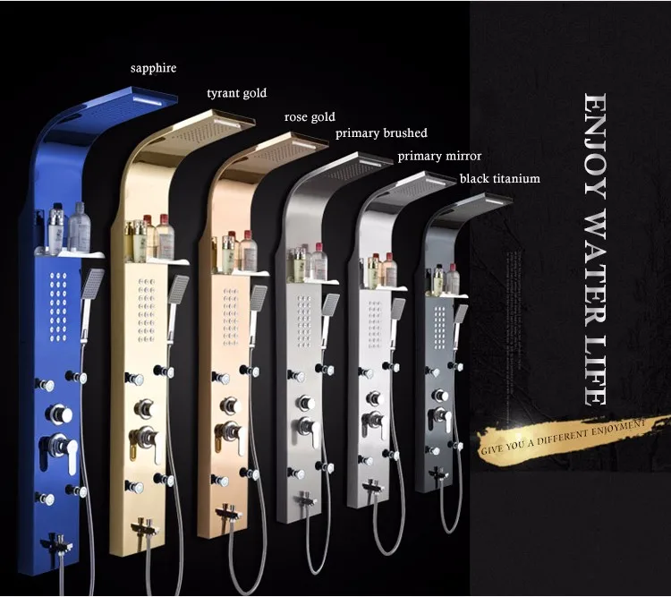 Hot Sale Stainless Steel Oil Rubbed Bronze Black Thermostatic Bathroom