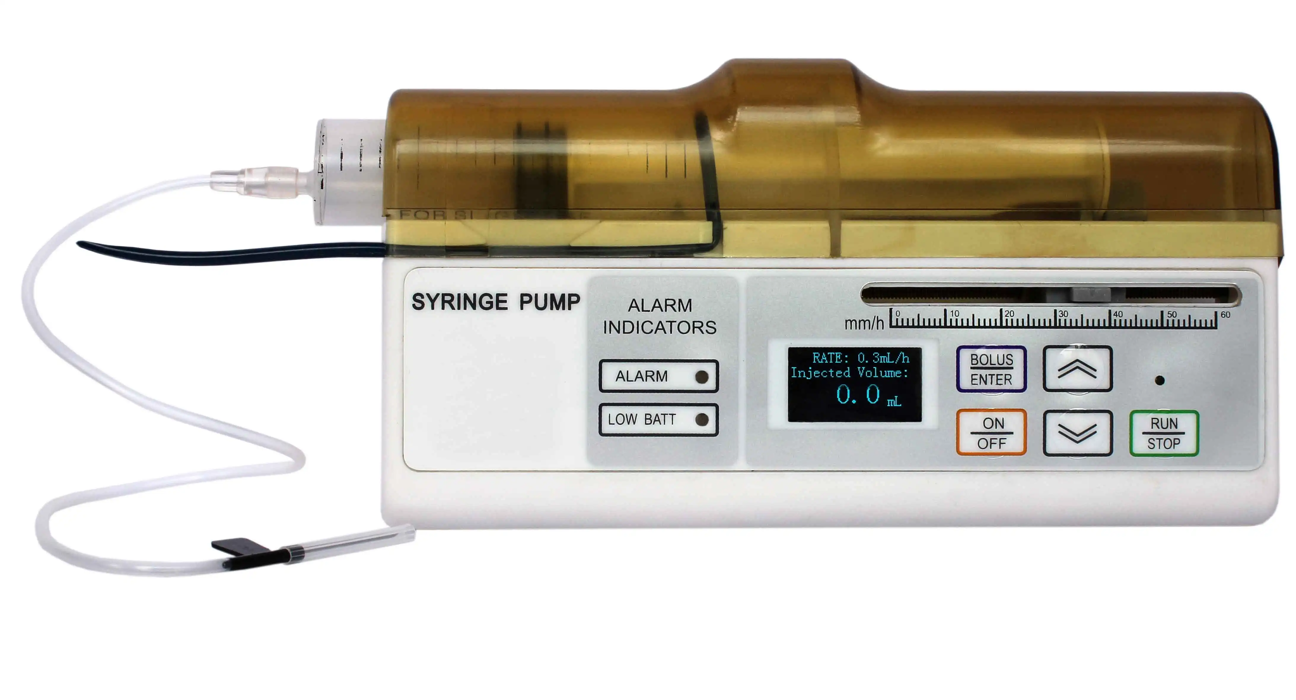 Ce Proved Medical Elastomeric Infusion Syringe Pumpmslis01w Portable