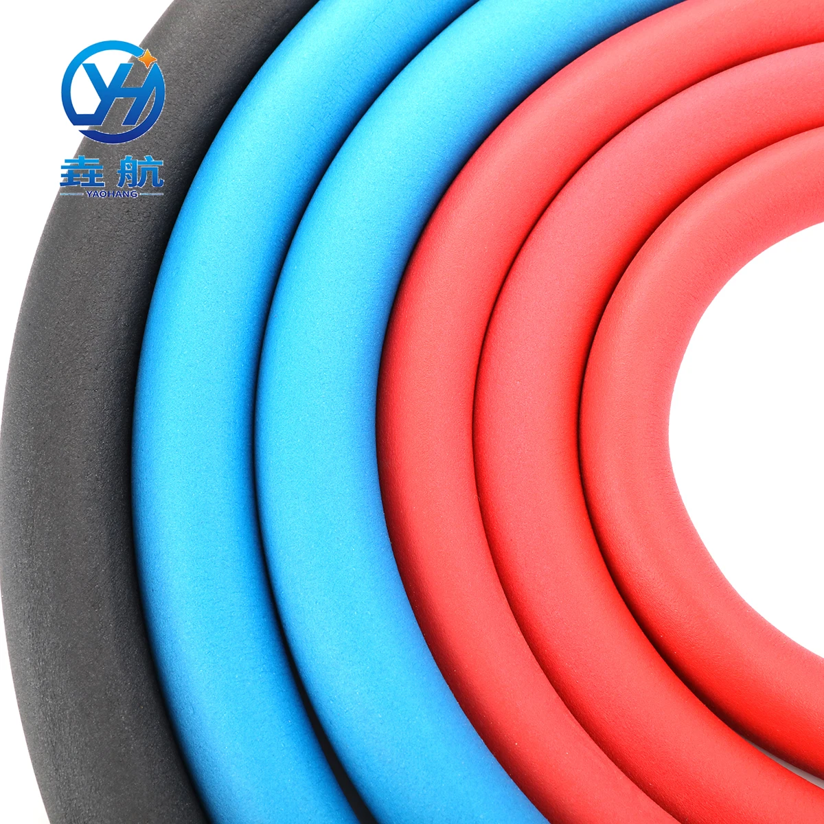 High Density Rubber Flex Insulation Tube For Air Conditioner Insulation