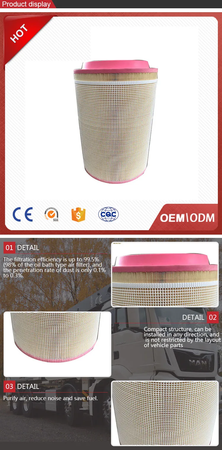 Filter Manufacturing C321420 AF26241 2996126 Reasonable Price Auto Air  Filter