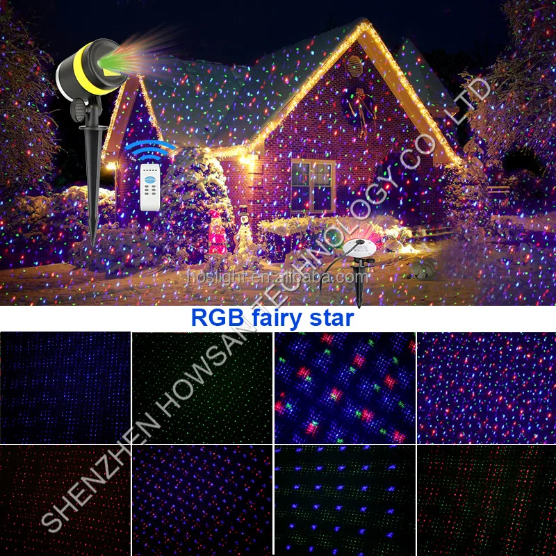
Alibaba hot product mini elf outdoor garden lights dancing laser projector 