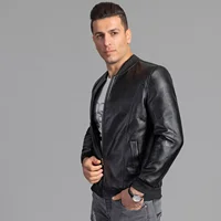 

campera cuero para hombre Chaqueta de moto