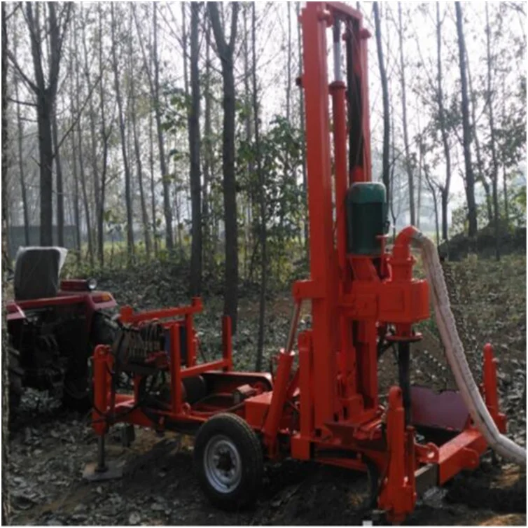 Rockbuster R100 Tractor Mounted Rockbuster R100 - Portable Well Drilling Rig