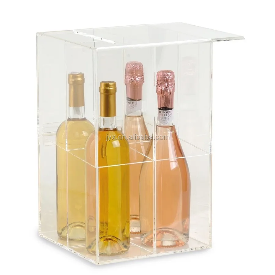 High Quality Custom Clear Acrylic Wine Bottle Display Case/box Buy