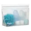 2017 new design frosted zipper bag for make up tool package