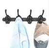 American Style Ancient Four Metal Clothes Hook