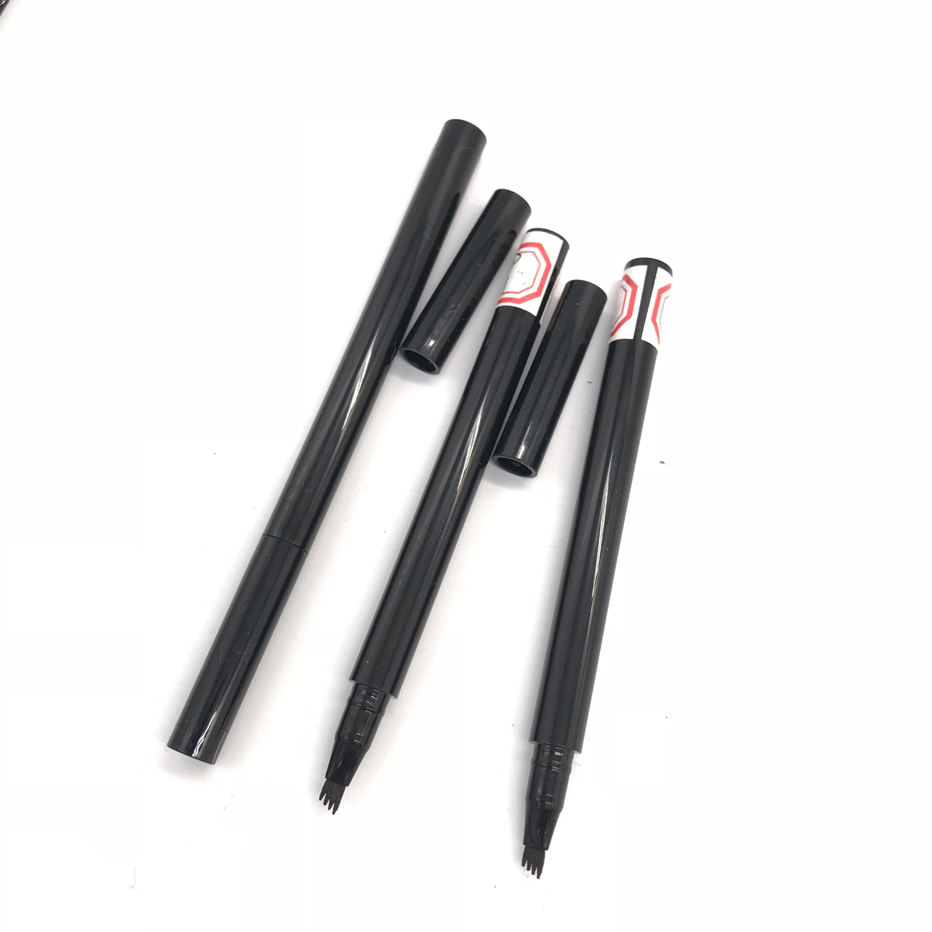 

OEM 3 Colors Eyebrow Tattoo Pen 4 Head Eyebrow Pencil Waterproof liquid eyebrow, Waterproof liquid eyebrow pencil
