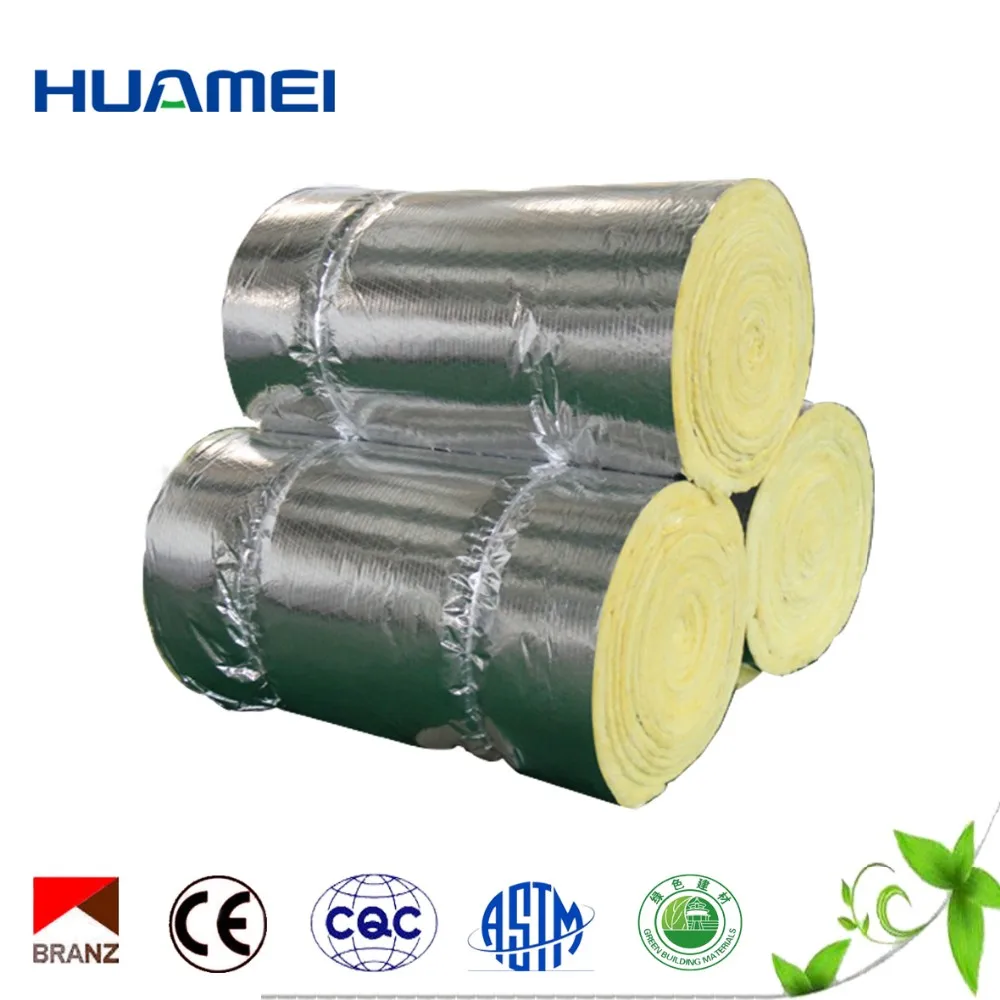 Msk Foil Faced Fiberglass Roll Blanket Insulation Glass Wool With Fsk Aluminium Foil Buy Msk