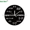 2016 spring decorative Decodyne Math Clock Unique Wall Clock