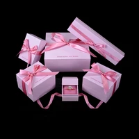 

Cheap custom printed fashion jewelry gift box packaging