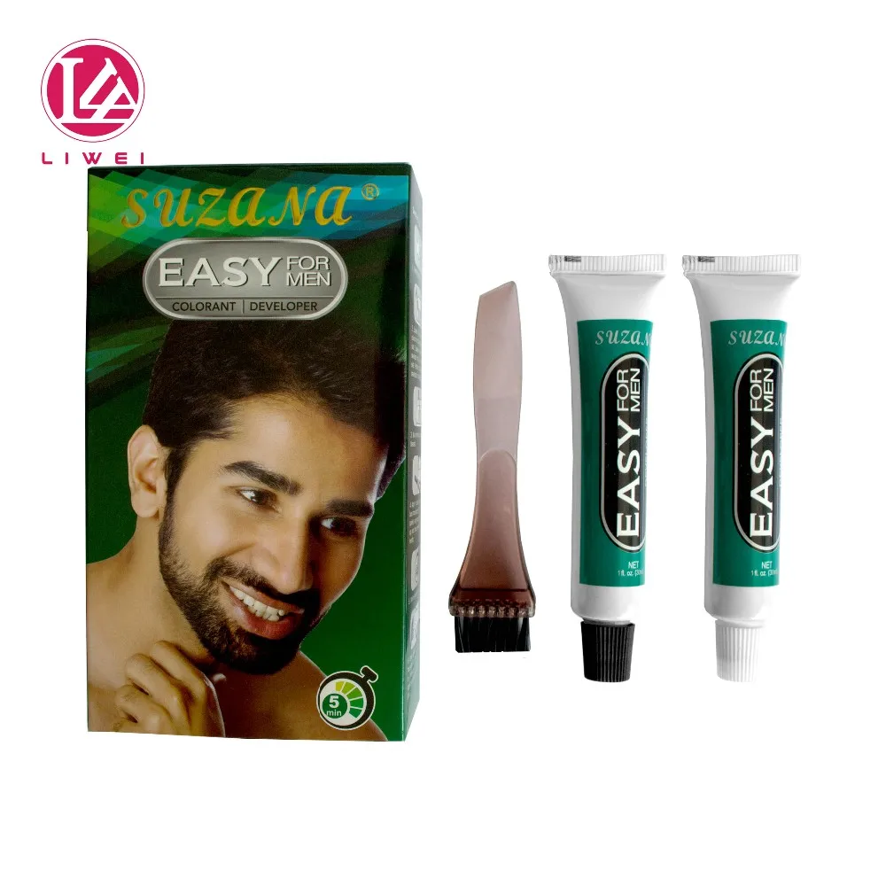 

Hot Selling Black Hair Mustache Beard Dye, Natural black