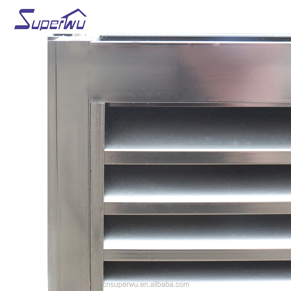 Sueprwu Good Quality aluminium louvers window for bathroom
