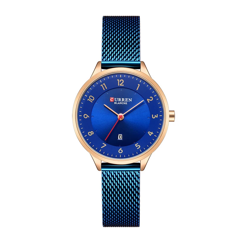 

Hot Selling Curren Fashion women's watches Stainless Steel Gold watch Curren Ladies New Style Watch Quartz women watches 9035B