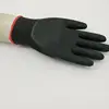 Black Mini Plastic Dots Palm Fashion Parade Style cotton Wholesale Work Gloves Top Quality