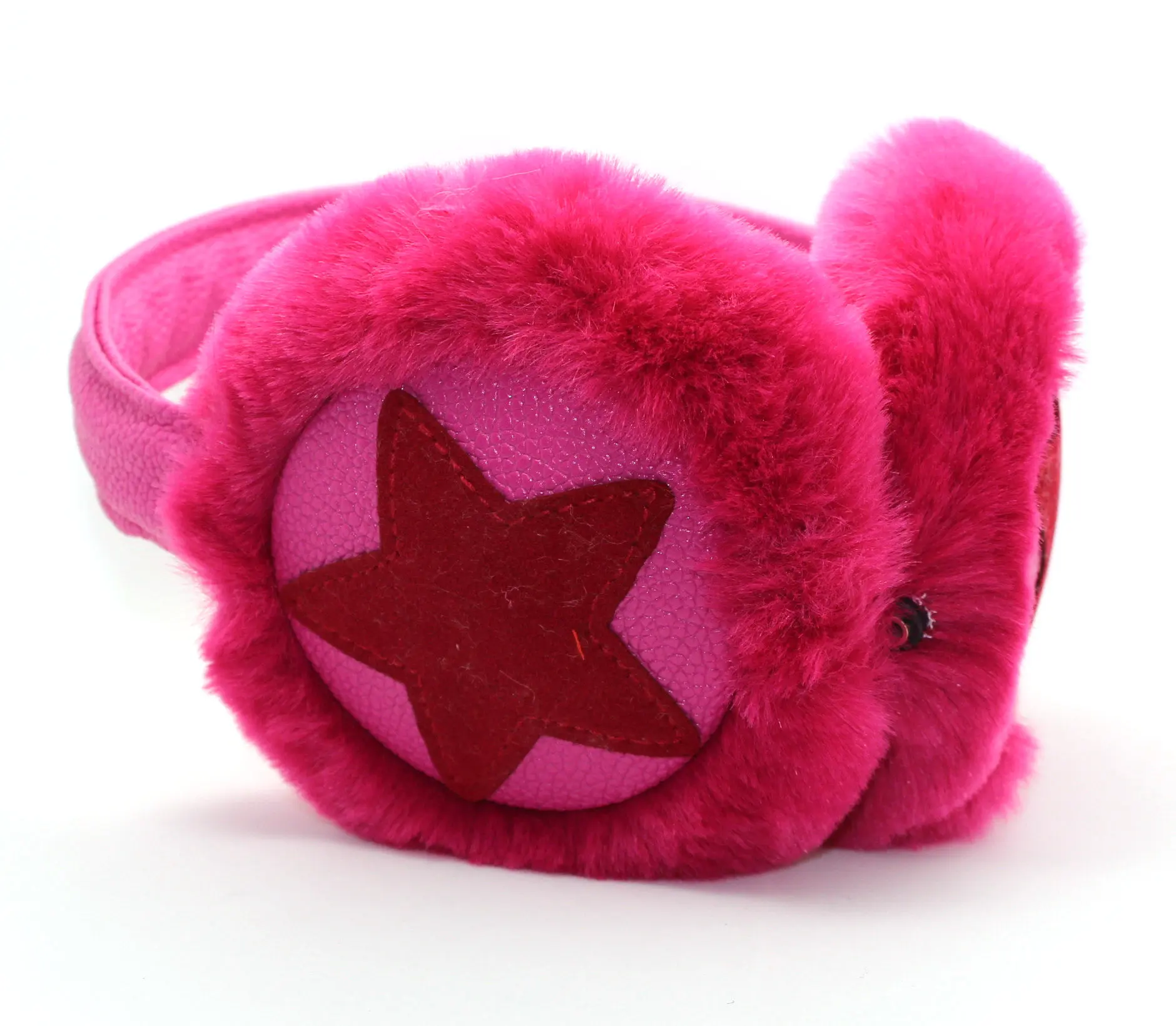 Wholesale Earmuff Warm Headphones With 3.5mm Connector Cute Fluffy