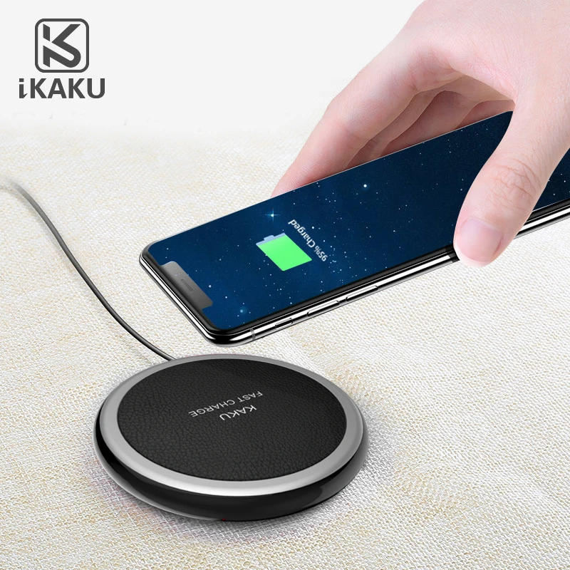 

High Quality 3 Coils Qi Wireless Charging Pad Fast Wireless Charger for iPhone X and Qi-enabled Devices, N/a