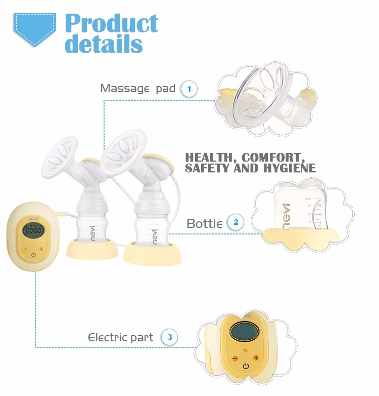 Factory Supply Freestyle Good And Cheap Electric Double Breast Pump