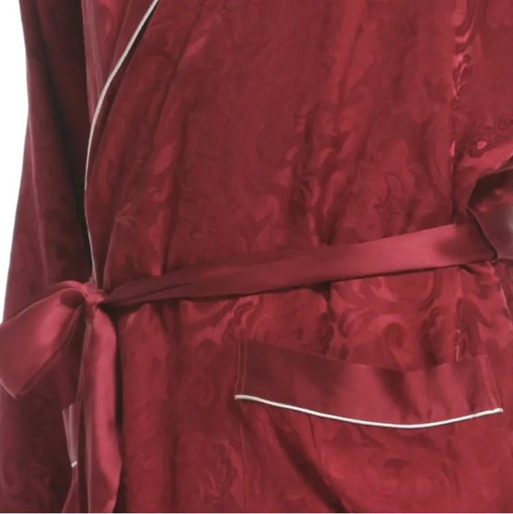 Hcy Free Shipping Wholesale Classics Men Soft Silk Robe Dressing Gown Sp025 Buy Silk Robe,Men