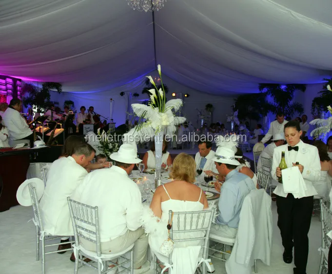 White Lining Wedding Tent With Ceiling Decoration Buy Wedding