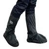 Tinderala Motorcycle Waterproof Thicker Scootor Non-slip Boots Protect PVC Rain Proof Shoes Covers for man girls woman