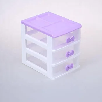 3 Layer Mini Plastic Desk Tool Plastic Storage Drawer Buy