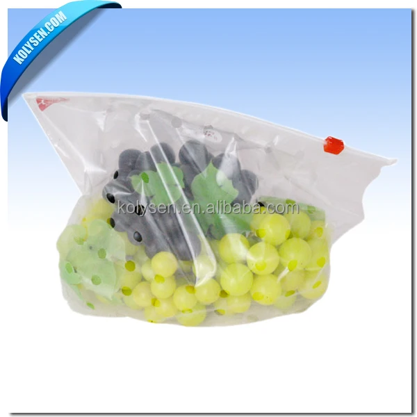 China factory custom plastic printing fruit packing for grape protection