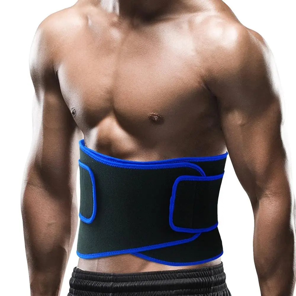 

2018 hot Waist Trimmer Men& Women Abdominal Trainer Neoprene Sweat Belt for Weight Loss, Like the picyure