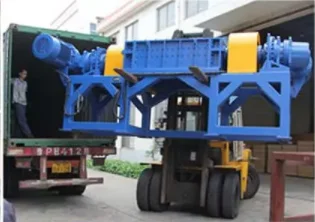 
Rasper rubber raw material cutting mulch machine 