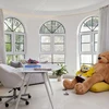 vertical swing out window/cheap casement windows/upvc swing out casement windows