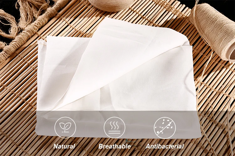 High quality hemp woven fabric for clothing&bedding