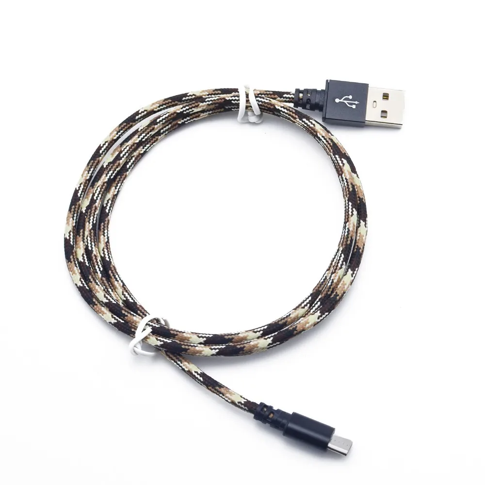 Bulk Camouflage 8pin Standard Usb2.0 Electric Cable Usb Charger For