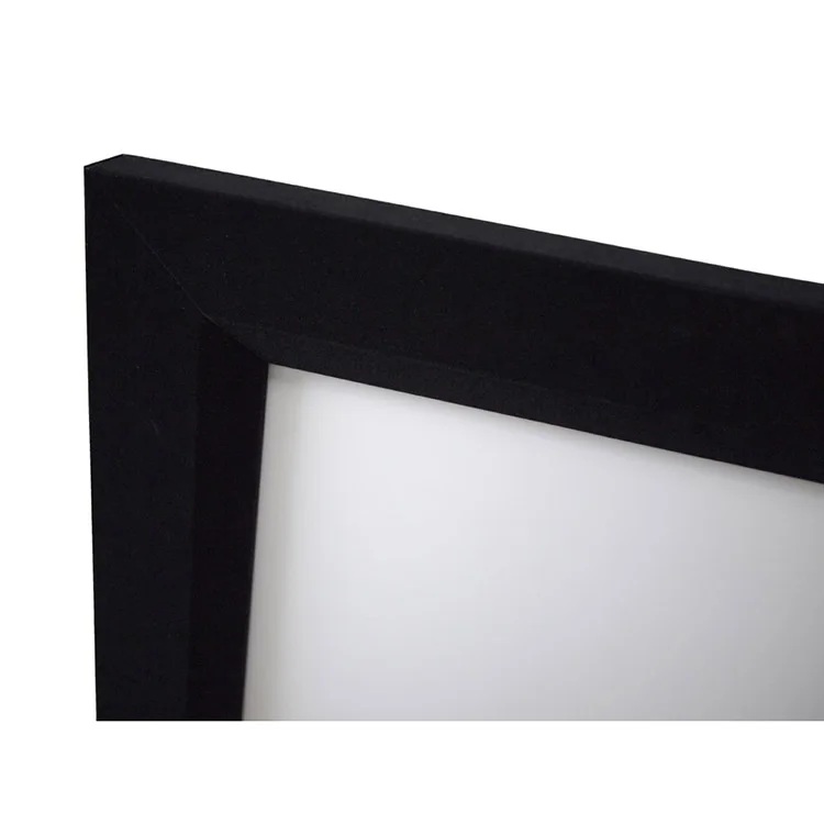 Black Velvet Fixed Frame Projector Screen Home Theater Projection