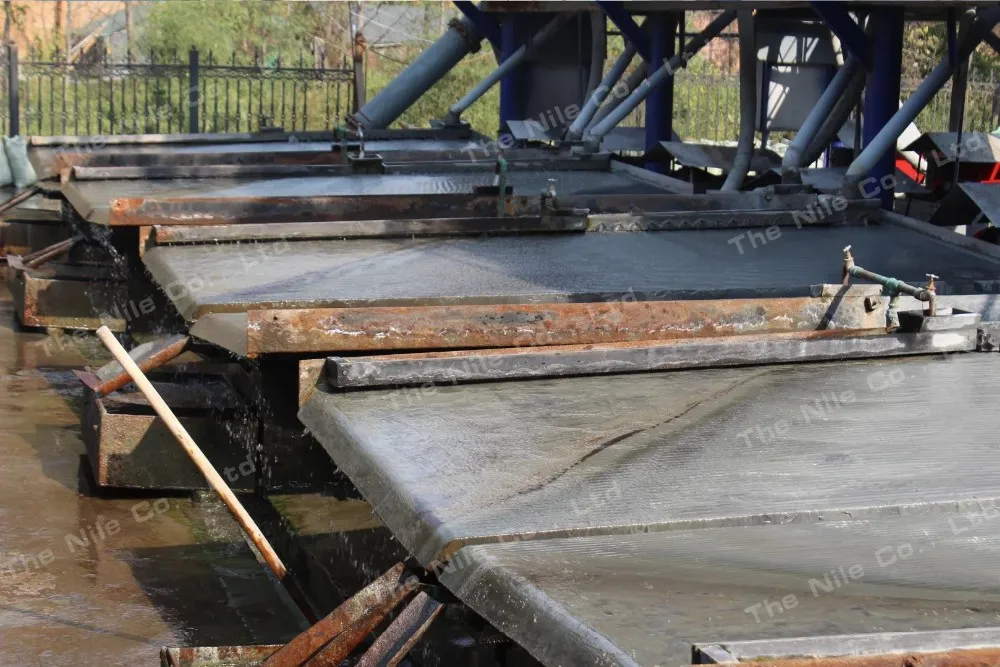 gold mining equipment shaker table